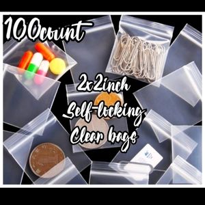 Ziplock bags 2x2inch 100ct